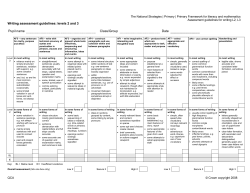 Levels 2 and 3 - UK Government Web Archive