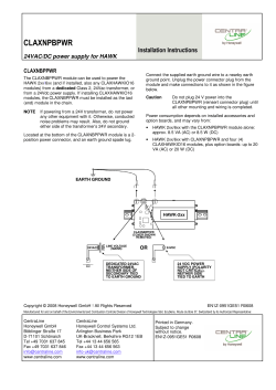 Installation/mounting instruction (English)