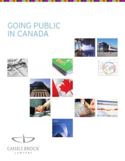 going public in canada