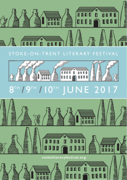 8TH /9TH / 10TH JUNE 2017 - Stoke-on