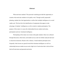 Abstract - Penn State College of Education