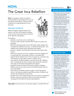 The Great Inca Rebellion