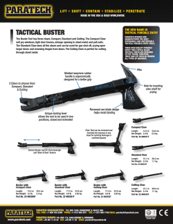 tactical buster - AJ Stone Company