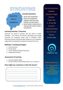 Key Learning Areas Concepts Taught Target Age