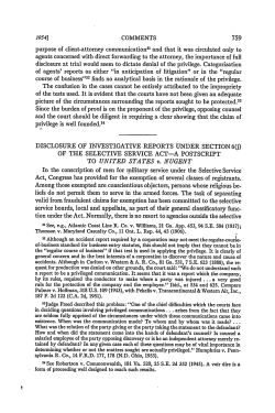 of the Selective Service Act - Chicago Unbound