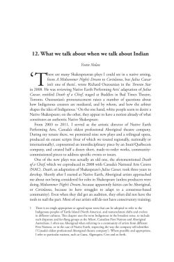 12. What we talk about when we talk about Indian - SAS