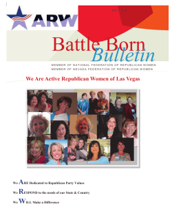 June - ARW &ndash; Active Republican Women of Las Vegas