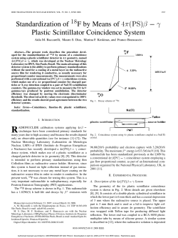 Plastic Scintillator Coincidence System