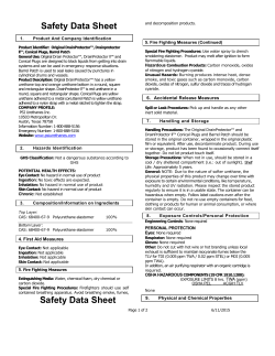 Safety Data Sheet