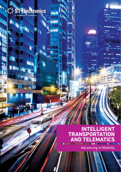 Intelligent Transportation and Telematics