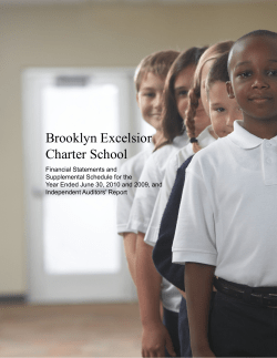 B kl E l i rooklyn Excelsior Charter School