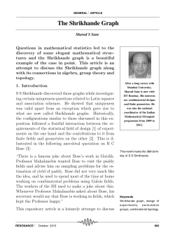 Fulltext PDF - Indian Academy of Sciences