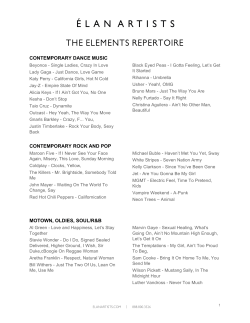 the elements repertoire