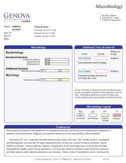 Bacteriology Mycology