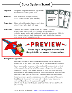 Solar System Scoot - Super Teacher Worksheets