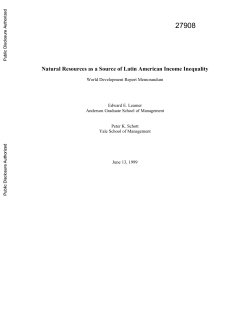 World bank documents