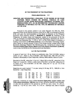 Proclamation No. 388