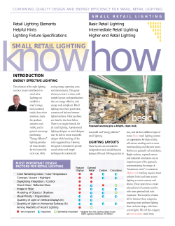 small retail lighting - Retail Lighting and Design