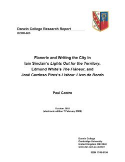 DCRR-003 - Darwin College