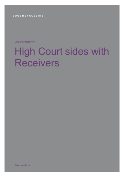 High Court sides with Receivers