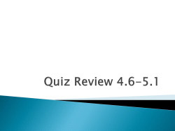 5.1 Angles of Triangles