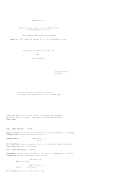 Sleepy Hollow Being the true storie of one Ichabod Crane and the