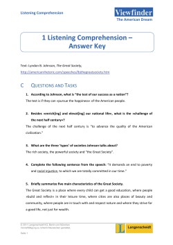 1 Listening Comprehension
