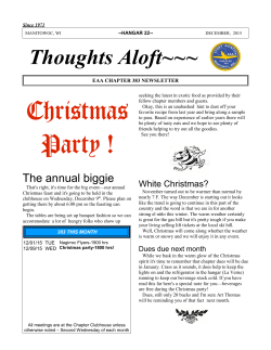 December - EAA Chapter 383