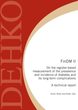 FinDM II - Diabetesliitto