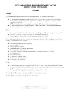 Sample Responses Q5 - AP Central