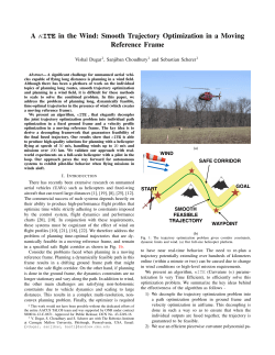 A KITE in the Wind: Smooth Trajectory - Robotics Institute
