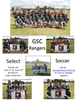 Slide 2 - Gallatin Soccer Club
