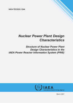 Nuclear Power Plant Design Characteristics