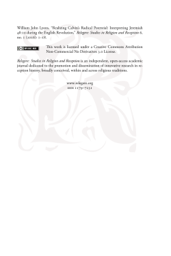 this PDF file - Relegere: Studies in Religion and Reception