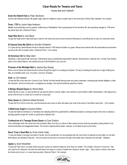 Clean Reads for Tweens and Teens