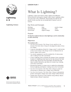6-8 What Is Lightning?