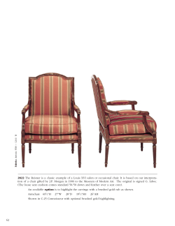 62 2822 The Reisner is a classic example of a Louis XVI salon or