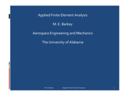 Units in FEA - Barkey-website-170109