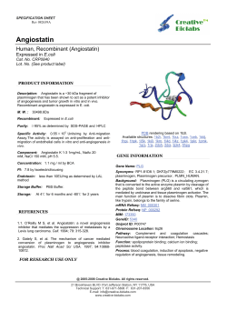Angiostatin - Creative Biolabs