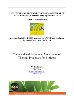 life cycle and techno-economic assessment of the