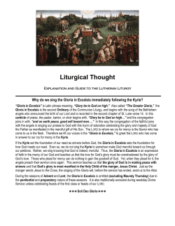 Liturgical Thought