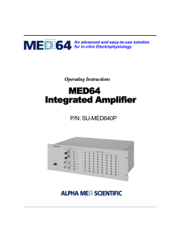 MED64 Integrated Amplifier