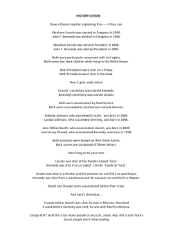 Histories - Mysteries.