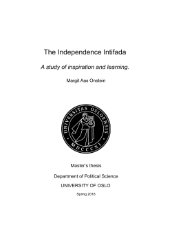 The Independence Intifada - DUO