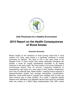 UPHE wood smoke report 2015