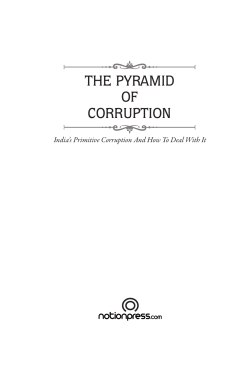 the pyramid of corruption
