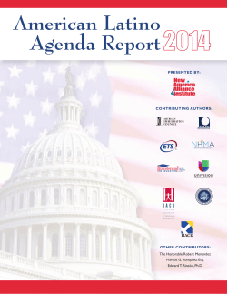 American Latino Agenda Report