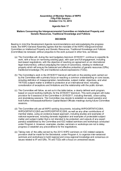 PDF, Mandate of the IGC