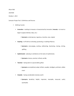 Kidd_Part 3_Definitions and Persona