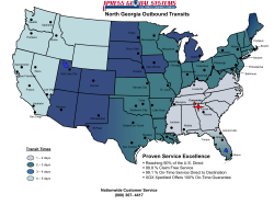 North Georgia Outbound Transits Proven Service Excellence